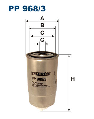 FILTRON PP 968/3 Filtro carburante-Filtro carburante-Ricambi Euro