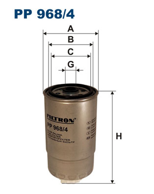 FILTRON PP 968/4 Filtro carburante-Filtro carburante-Ricambi Euro