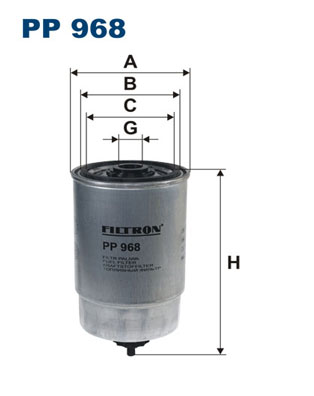 FILTRON PP 968 Filtro carburante