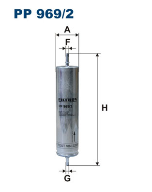 FILTRON PP 969/2 Filtro carburante-Filtro carburante-Ricambi Euro