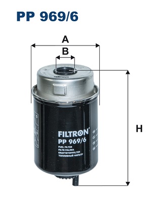 FILTRON PP 969/6 Filtro carburante-Filtro carburante-Ricambi Euro