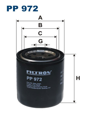 FILTRON PP 972 Filtro carburante