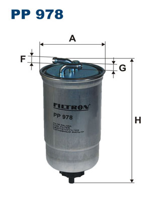 FILTRON PP 978 palivovy filtr