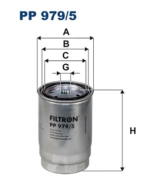 FILTRON PP 979/5 Filtro carburante
