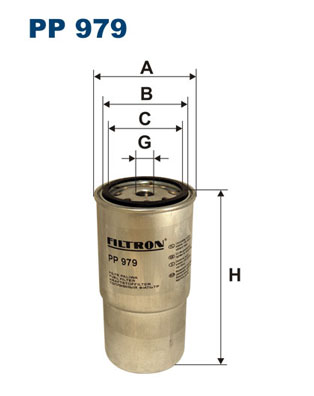 FILTRON PP 979 palivovy filtr