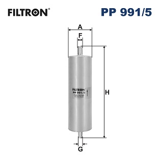 FILTRON PP 991/5 Filtro carburante-Filtro carburante-Ricambi Euro