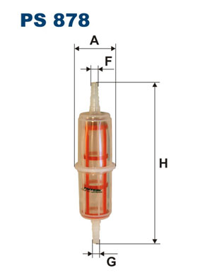 FILTRON PS 878 Filtro carburante-Filtro carburante-Ricambi Euro