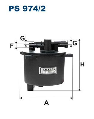 FILTRON PS 974/2 Filtro carburante