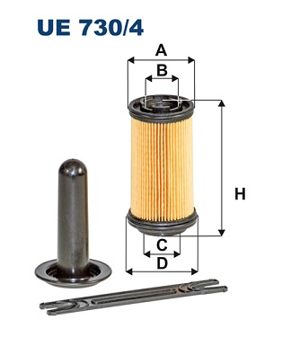 FILTRON UE 730/4 Filtro urea-Filtro urea-Ricambi Euro