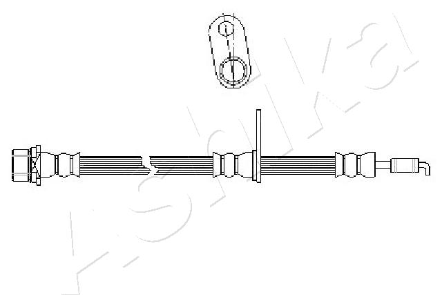 ASHIKA 69-02-2040 Holder, bremseslange