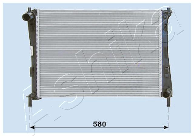 ASHIKA RDA053069 Radiatore, Raffreddamento motore-Radiatore, Raffreddamento motore-Ricambi Euro