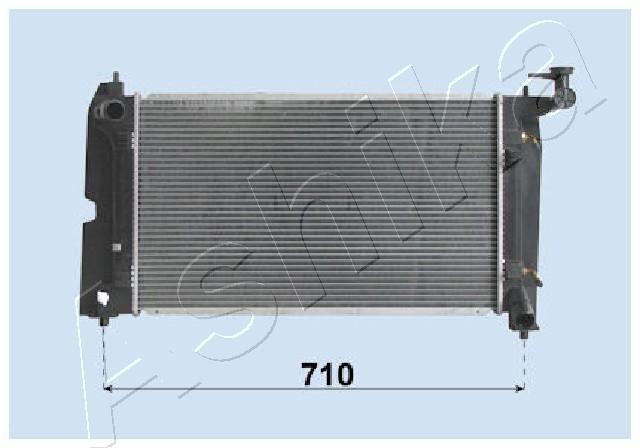 ASHIKA RDA153116 Radiatore, Raffreddamento motore-Radiatore, Raffreddamento motore-Ricambi Euro