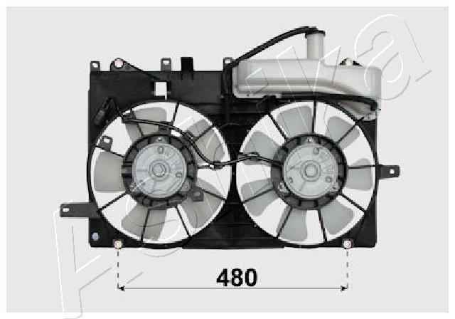 ASHIKA VNT152020 Ventola, Raffreddamento motore-Ventola, Raffreddamento motore-Ricambi Euro