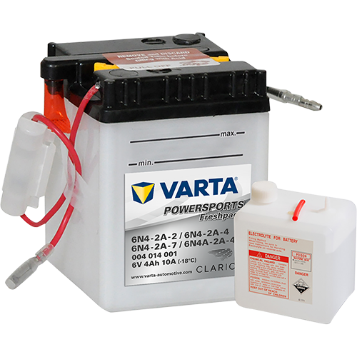 VARTA 004014001I314 Starter Battery for HONDA SUZUKI YAMAHA