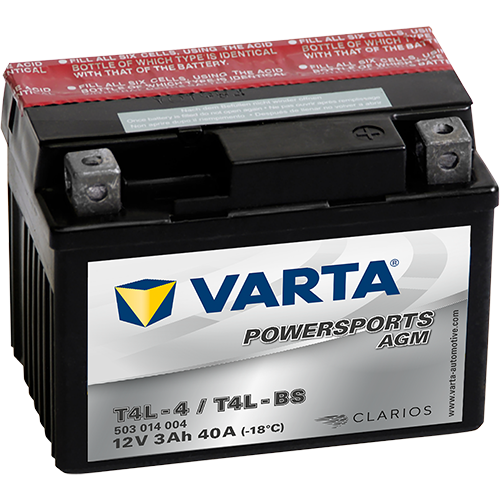 VARTA 503014004I314 Starter Battery for ADLY APRILIA ATALA BENELLI BETA CAGIVA DAELIM DERBI FANTIC GARELLI GASGAS GENERIC GILERA