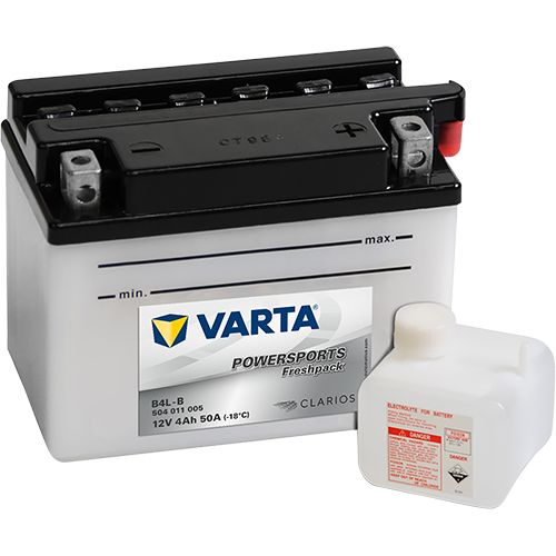 VARTA 504011005I314 Starter Battery for APRILIA ATALA BENELLI CAGIVA DERBI GILERA HERCULES HONDA ITALJET KAWASAKI KTM LAVERDA MO