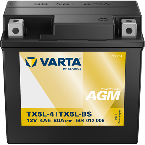 VARTA 504012008K544 Starter Battery for APRILIA BAOTIAN BETA CPI HMRacing HONDA HUSABERG HUSQVARNA KEEWAY KTM KYMCO MALAGUTI MBK