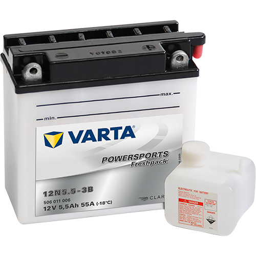 VARTA 506011006I314 Starter Battery for APRILIA CAGIVA GILERA KAWASAKI SACHS SIMSON VESPA YAMAHA