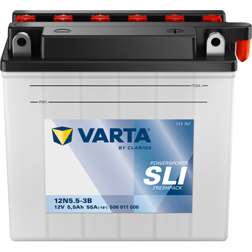 VARTA 506011006K544 Starter Battery for APRILIA CAGIVA GILERA KAWASAKI SACHS SIMSON VESPA YAMAHA