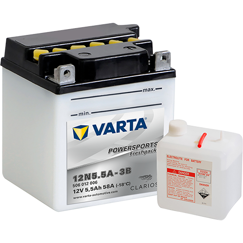VARTA 506012006I314 Starter Battery for YAMAHA