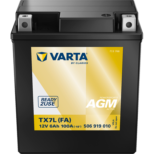 VARTA 506919010K542 Starter Battery for APRILIA BENELLI BETA DERBI GARELLI GENERIC HONDA KAWASAKI KEEWAY KTM MALAGUTI MBK PIAGGI