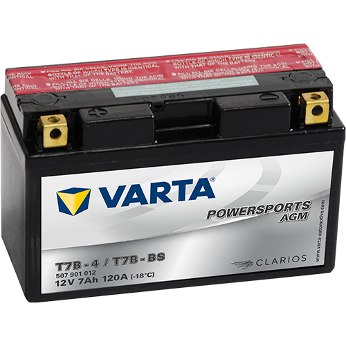 VARTA 507901012I314 Starter Battery for BETA DUCATI KYMCO MBK SUZUKI TRIUMPH YAMAHA