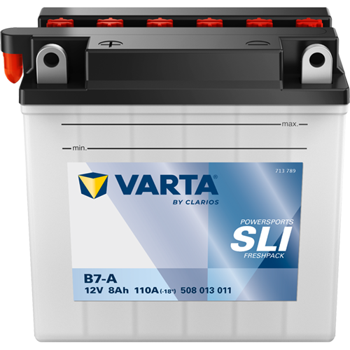 VARTA 508013011K544 Starter Battery for HARLEY-DAVIDSON KEEWAY PEUGEOT PIAGGIO PUCH SUZUKI SYM VESPA