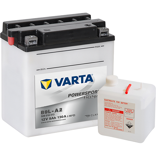 VARTA 509016013I314 Starter Battery for DERBI HONDA KAWASAKI MZ YAMAHA