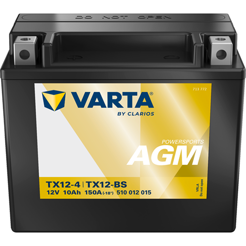 VARTA 510012015K544 Starter Battery for APRILIA BENELLI BMW DERBI HONDA HUSQVARNA KAWASAKI KTM PIAGGIO SUZUKI TRIUMPH YAMAHA