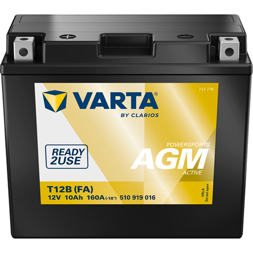 VARTA 510919016K542 Starter Battery for APRILIA DUCATI KAWASAKI TRIUMPH YAMAHA