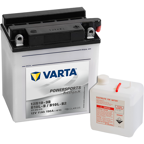 VARTA 511013015I314 Starter Battery for DERBI GILERA ITALJET KAWASAKI PIAGGIO SUZUKI VESPA YAMAHA