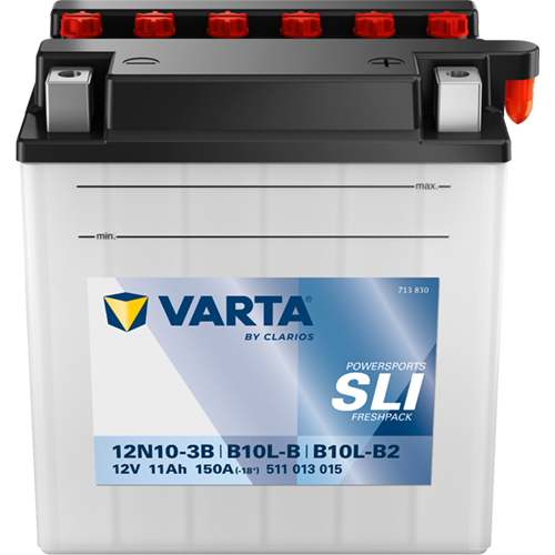 VARTA 511013015K544 Starter Battery for DERBI GILERA ITALJET KAWASAKI PIAGGIO SUZUKI VESPA YAMAHA