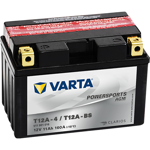 VARTA 511901016I314 Starter Battery for APRILIA BIMOTA DUCATI KAWASAKI KTM KYMCO PIAGGIO SUZUKI SYM