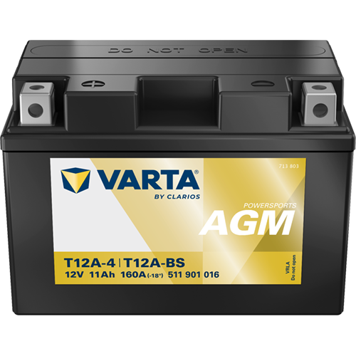 VARTA 511901016K544 Starter Battery for APRILIA BIMOTA DUCATI KAWASAKI KTM KYMCO PIAGGIO SUZUKI SYM