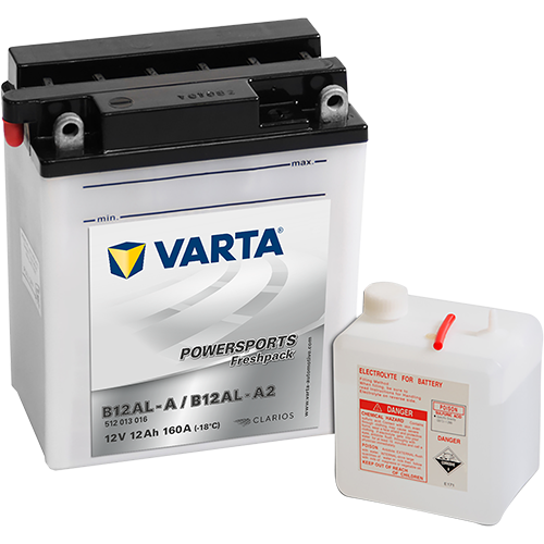 VARTA 512013016I314 Starter Battery for APRILIA BMW HONDA KAWASAKI MALAGUTI PEUGEOT YAMAHA