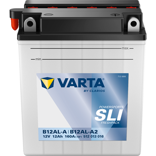 VARTA 512013016K544 Starter Battery for APRILIA BMW HONDA KAWASAKI MALAGUTI PEUGEOT YAMAHA