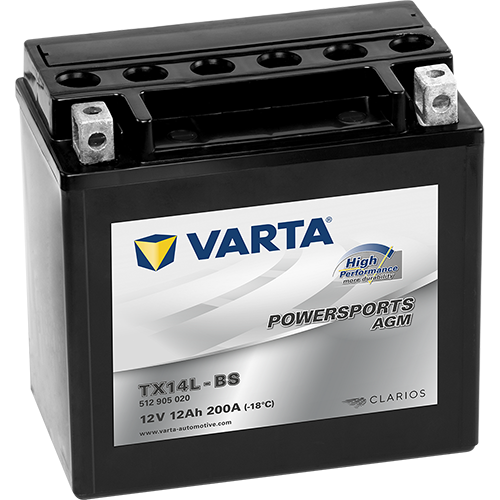 VARTA 512905020I314 Starter Battery for BUELL HARLEY-DAVIDSON