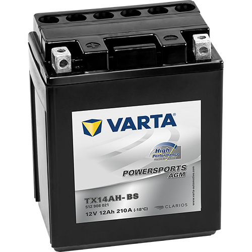 VARTA 512908021I314 Starter Battery for BIMOTA HONDA INDIAN