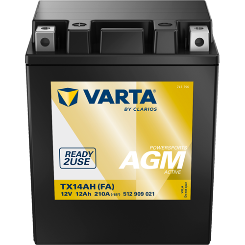 VARTA 512909021K542 Starter Battery for BIMOTA HONDA INDIAN