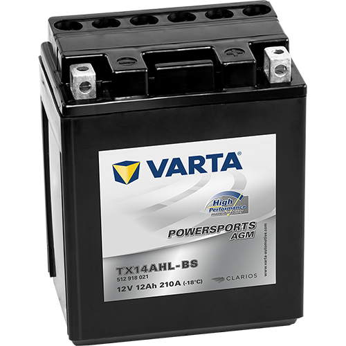 VARTA 512918021I314 Starter Battery for APRILIA BENELLI BMW CAGIVA DUCATI GILERA HONDA KAWASAKI LAVERDA MOTORCYCLES MALAGUTI MOT