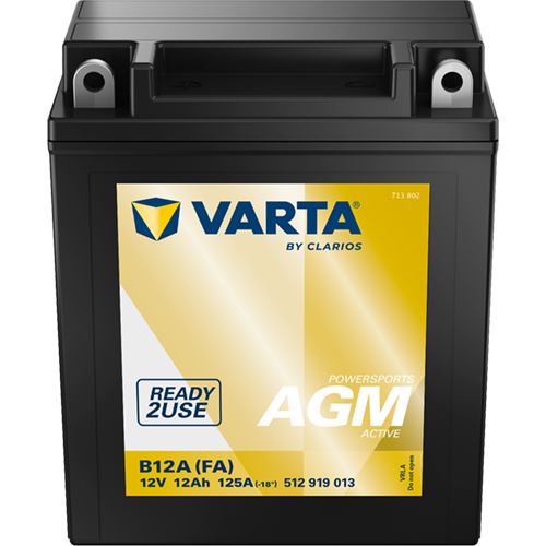 VARTA 512919013K542 Starter Battery for DUCATI HONDA KAWASAKI YAMAHA