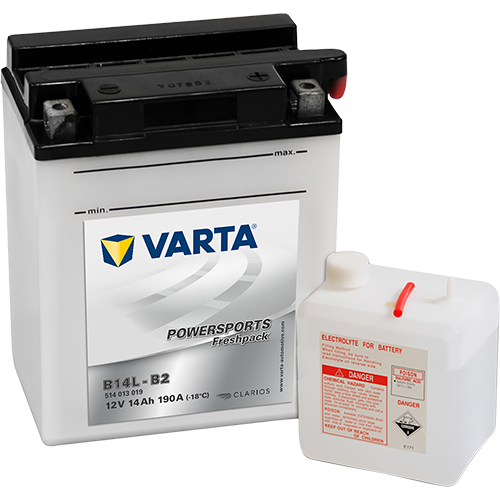 VARTA 514013019I314 Starter Battery for HONDA SUZUKI