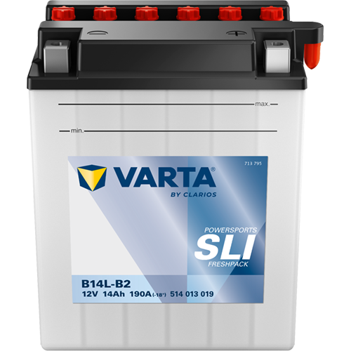 VARTA 514013019K544 Starter Battery for HONDA SUZUKI