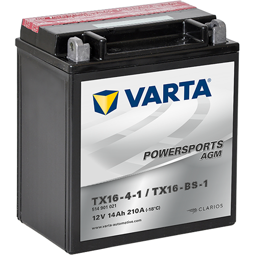 VARTA 514901021I314 Starter Battery for SUZUKI