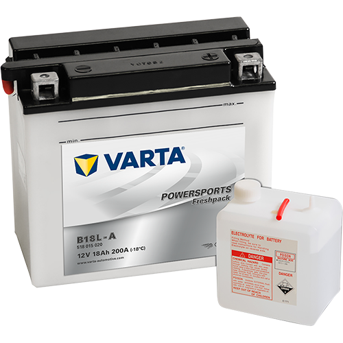 VARTA 518015020I314 Starter Battery for HERCULES HONDA KAWASAKI LAVERDA MOTORCYCLES MOTO GUZZI MOTO-MORINI