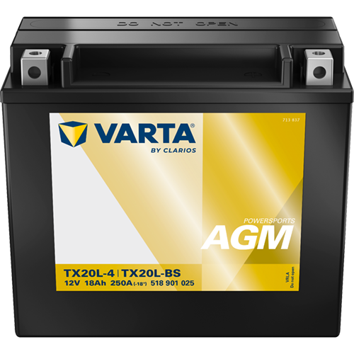 VARTA 518901025K544 Starter Battery for BUELL HARLEY-DAVIDSON HERCULES HONDA INDIAN KAWASAKI LAVERDA MOTORCYCLES MOTO GUZZI MOTO