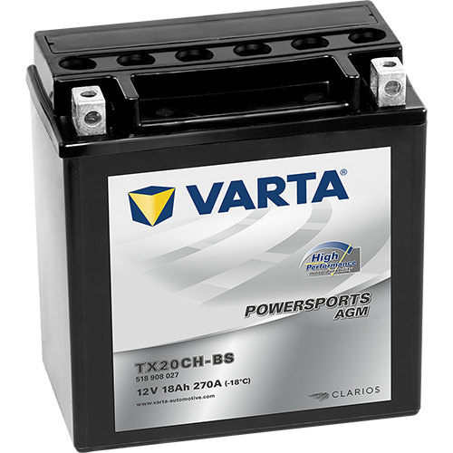 VARTA 518908027I314 Starter Battery for HONDA KAWASAKI MOTO GUZZI MOTO-MORINI ROYAL ENFIELD SUZUKI TRIUMPH VICTORY MOTORCYCLES