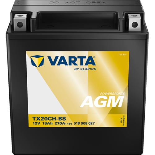 VARTA 518908027K544 Starter Battery for HONDA KAWASAKI MOTO GUZZI MOTO-MORINI ROYAL ENFIELD SUZUKI TRIUMPH VICTORY MOTORCYCLES