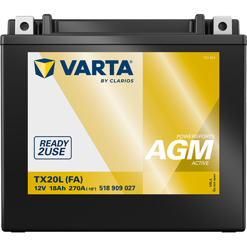 VARTA 518909027K542 Starter Battery for BUELL CAGIVA HARLEY-DAVIDSON HERCULES HONDA INDIAN KAWASAKI LAVERDA MOTORCYCLES MOTO GUZ