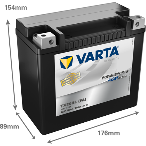 VARTA 518919031I312 Starter Battery